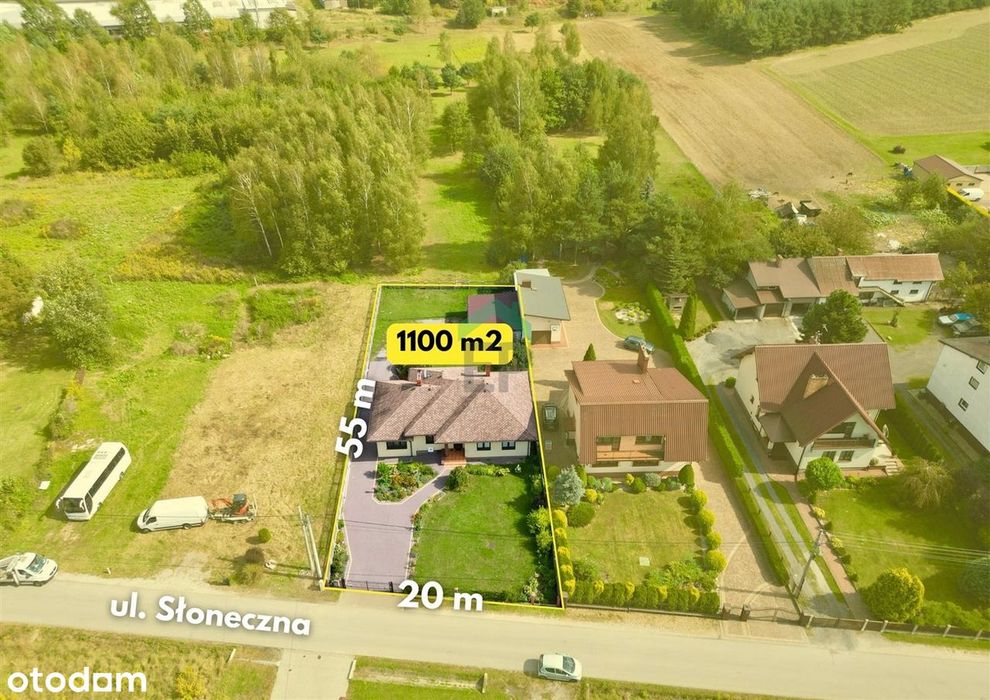 Dom parterowy poza miastem na sprzedaż