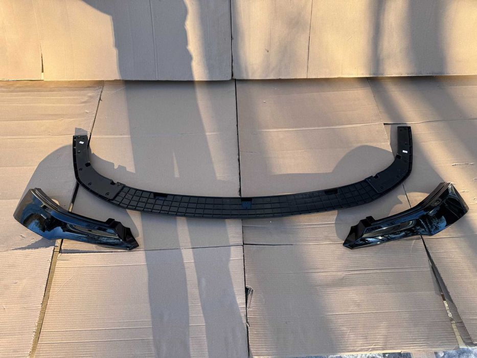 Front Lip BMW 5 E60 E61 03-10 styl BLACK