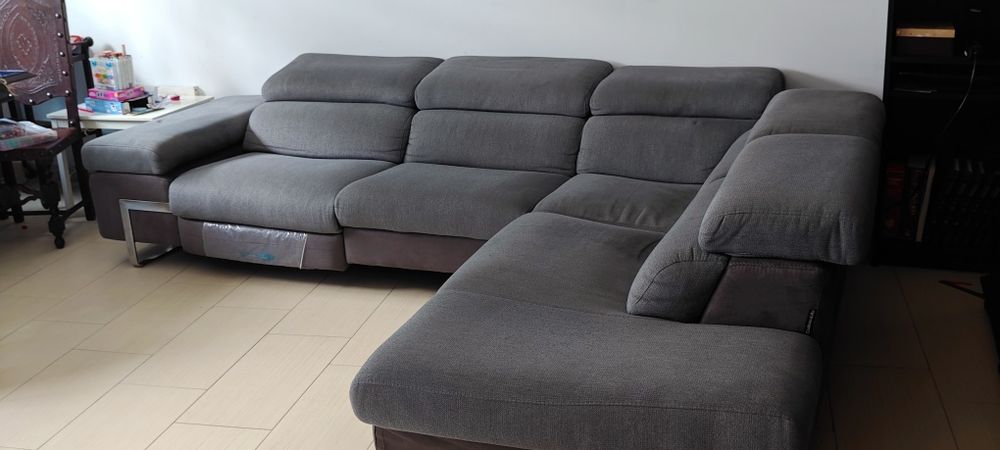 Sofá de canto Chateau d'ax bom estado 3x2m