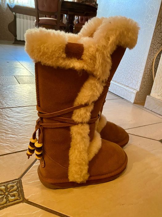 Emu buty kozaki brązowe