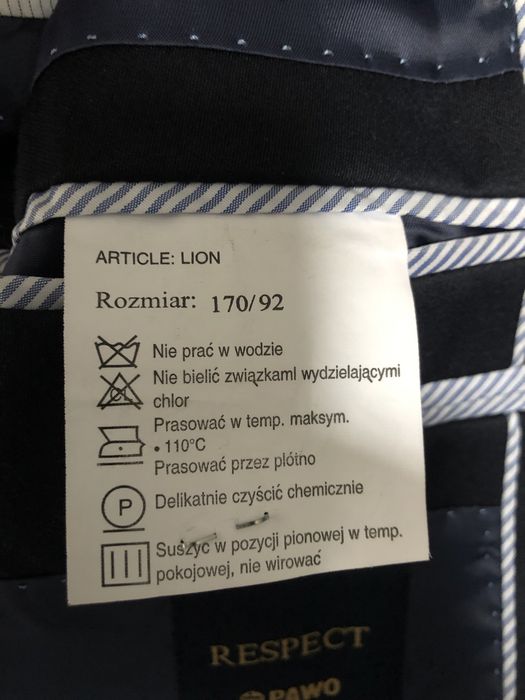 Garnitur Pawo lion granatowy