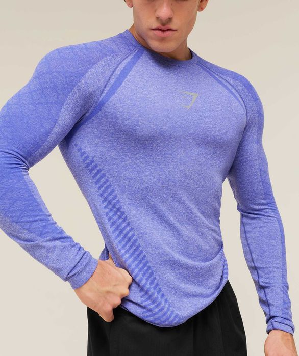 Лімітований Рашгард Gymshark Devant Seamless Лонгслів Джимшарк Оригінал