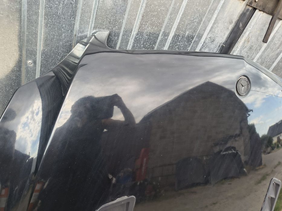 Maska przód Mercedes CLS w219 C197 Czarna Kompletna Oryginalna Wysyłka