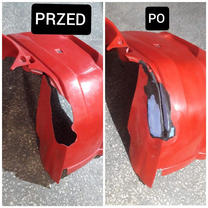 Spawanie Naprawa Klejenie plastiku.elementów z żywicy.Polerowanie lamp