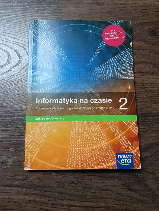 Podręcznik  informatyka na czasie 2