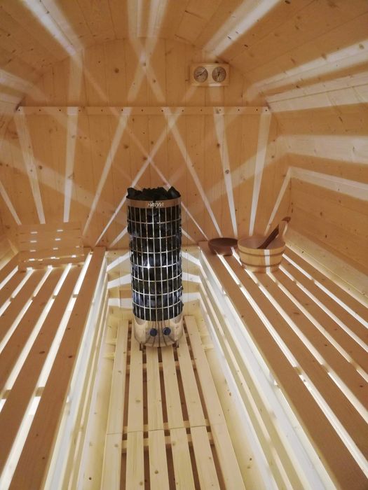 Sauna ogrodowa _ sauna beczka - Bania - barrel sauna _ PRODUCENT !!!
