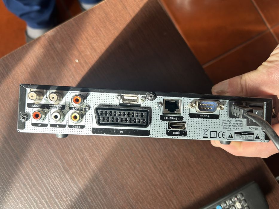 Recetor de satelite Amiko 8900 Amiko SHD-8900 Alien HDTV