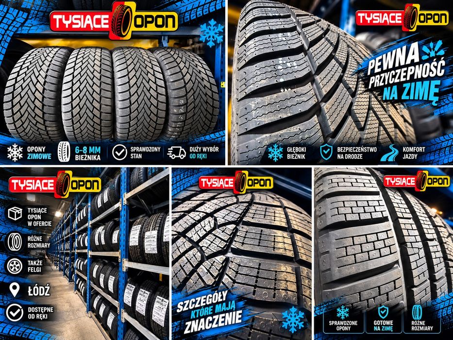 175/70R13 Continental 6-8mm Montaż Wysyłka