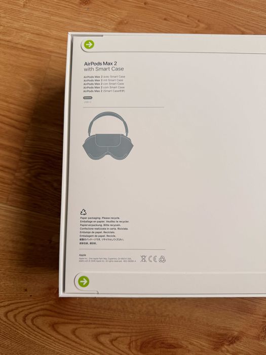 Słuchawki Bezprzewodowe Apple AirPods Max Czarne Space Gray ANC Bluetooth Nowe