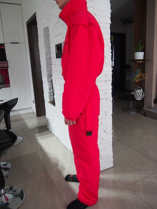 Kombinezon narciarski zimowy 50/M 188 cm męski Fuksja (róż)