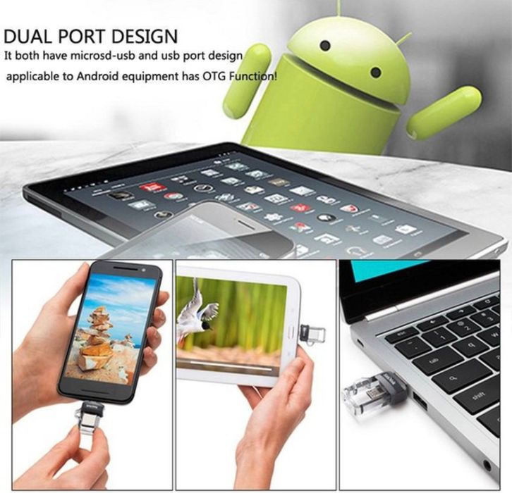 NOVA - Pen Drive Alta Velocidade, 32GB, USB/Micro