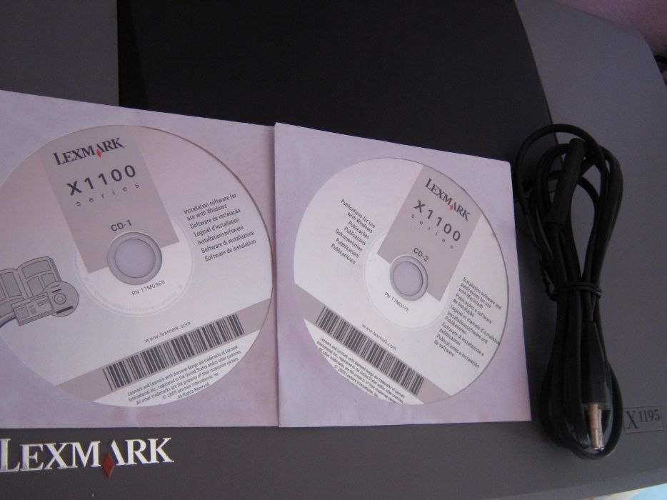 2 impressoras multifunções Lexmark X1195