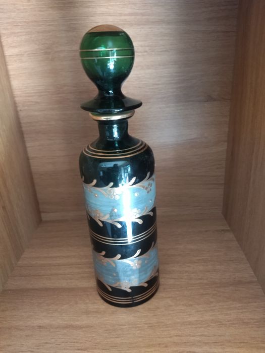 Licoreira em cristal da Boémia