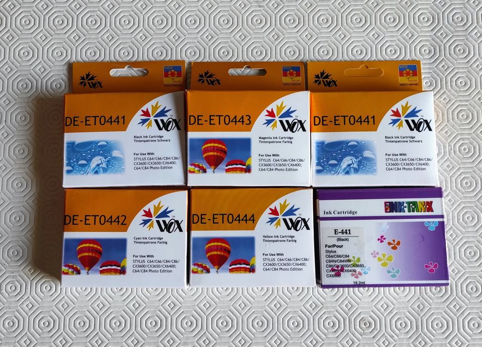 Tinteiros antigos impressora