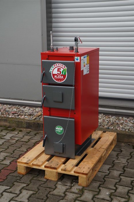 Kocioł zasypowy 24kw do 280m2 na drewno piec na węgiel 5 klasa Fenix