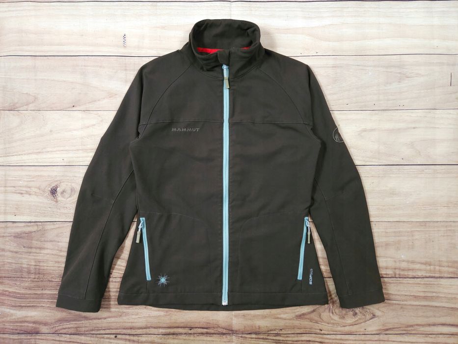 MAMMUT Sof Tech Kurtka Damska Softshell Logowana r. S