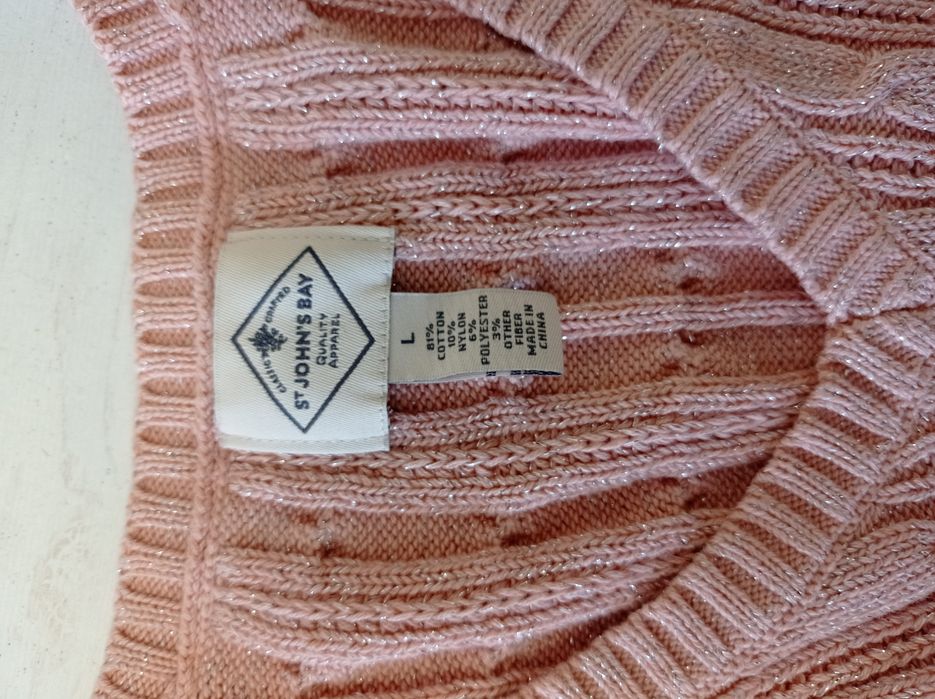 Sweter damski w warkocze St. John 's Bay