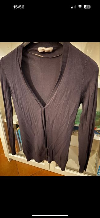 Casaco cinzento com botões Zara