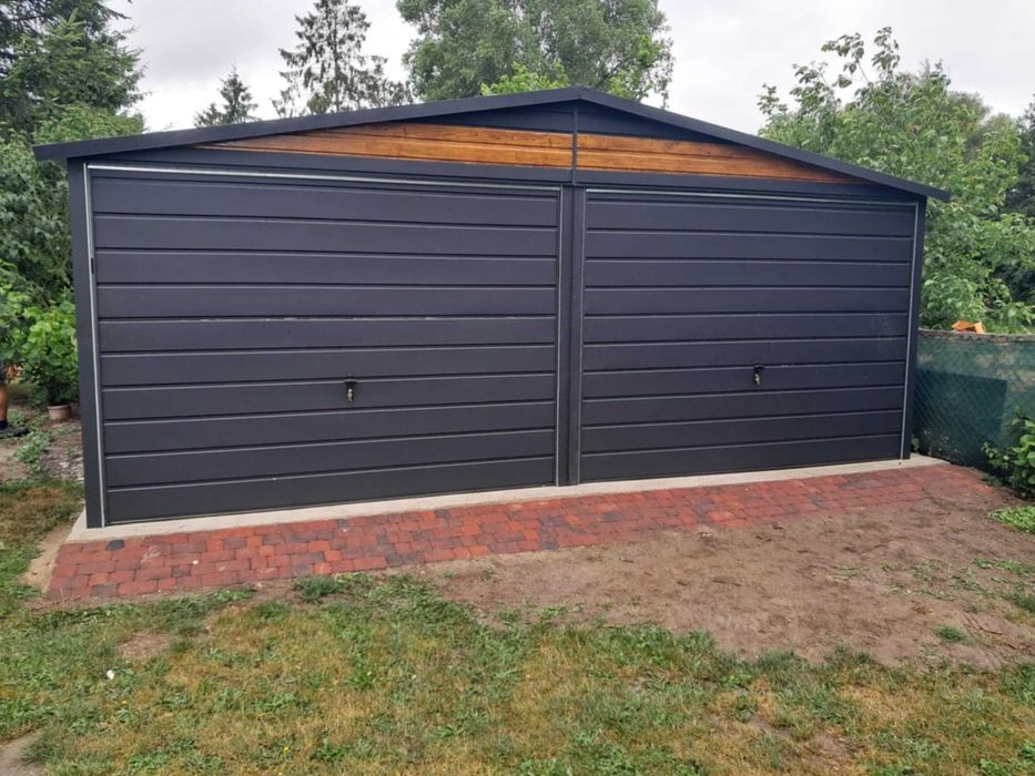 Garaż blaszany 6x5 WZMOCNIONY PROOFILAMI. PRODUCENT. Cała Polska