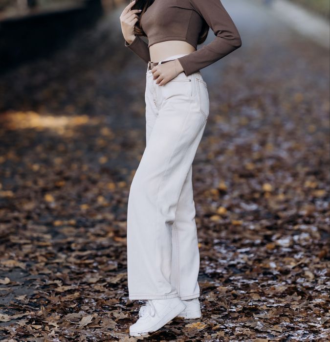 Джинси світло бежеві