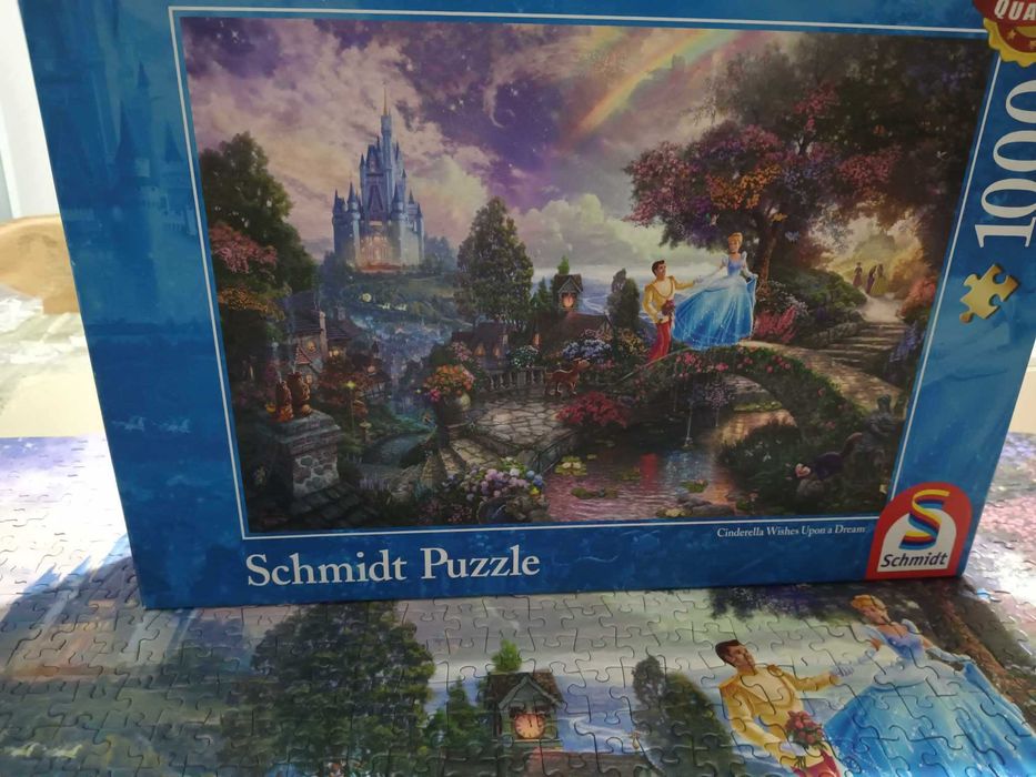 Schmidt Spiele Thomas Kinkade Puzzle Kopciuszek (Disney)