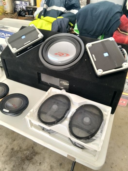 Sistema de som Alpine