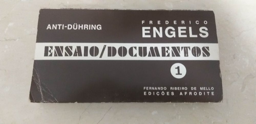 Engels, Anti-Dühring Ed. Afrodite/Fernando Ribeiro de Mello (1.ª ed.)
