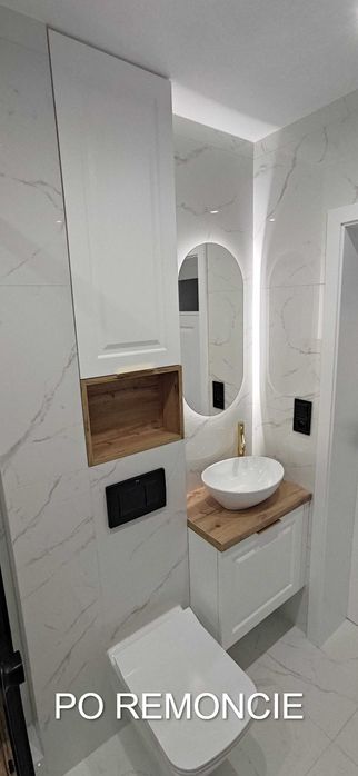 Remonty mieszkań / Wykończenie wnętrz / Usługi remontowe