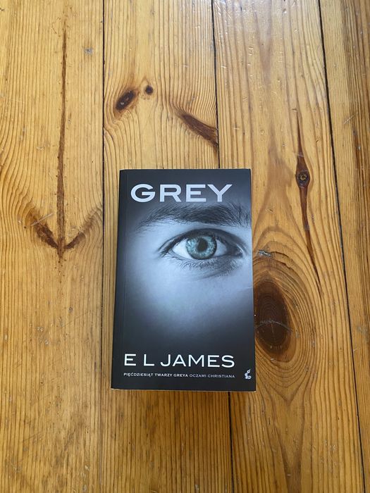 Książka GREY 50 twarzy Greya