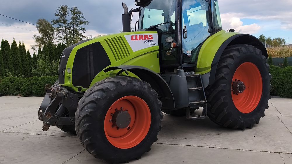 Claas Axion 840 z 10r cebis John pneumatyka tuz