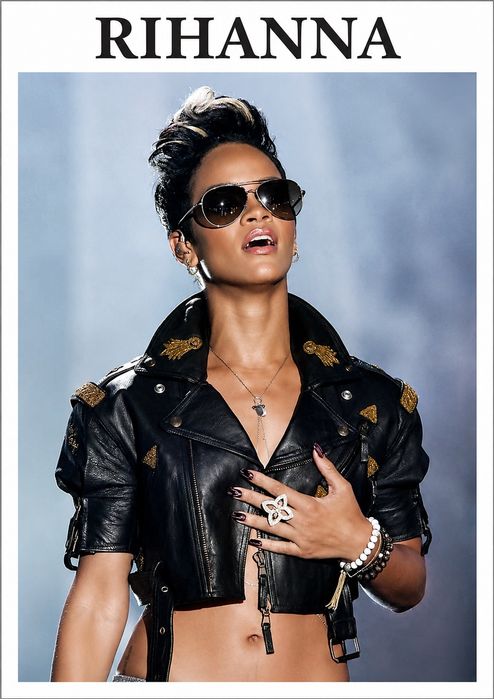 Lote 7 Posters novos Rihanna