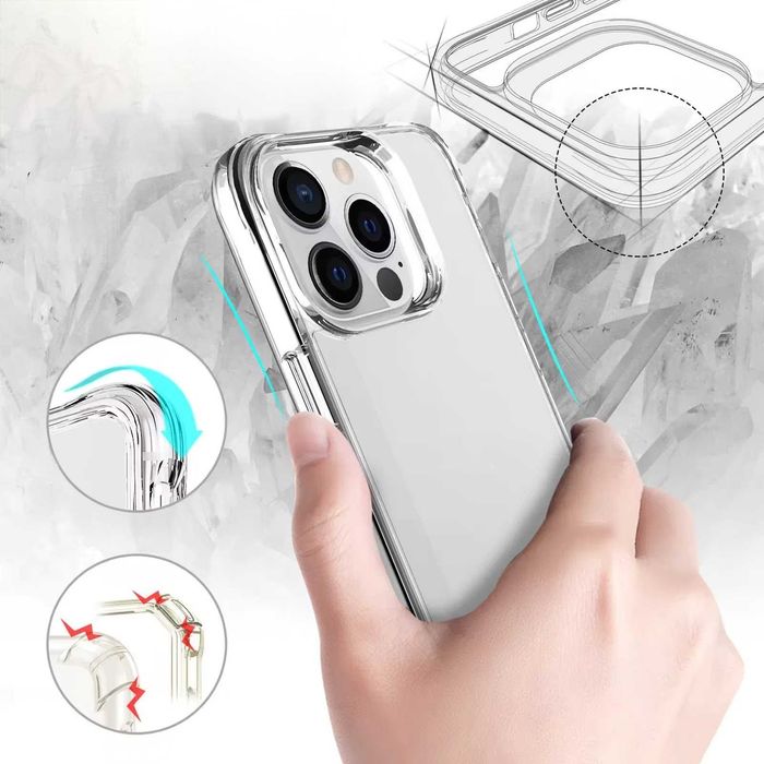 Etui LIQ PRO do iPhone 15 Plus (clear hd)