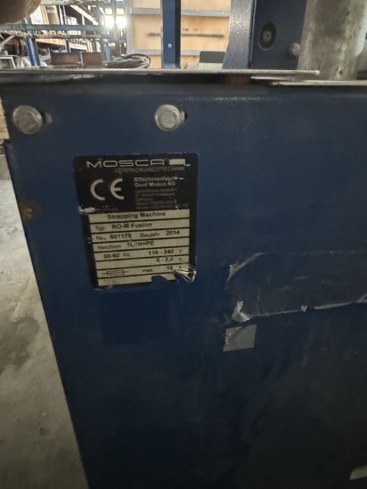 Máquina Automática de Cintar MOSCA RO-M Fusion