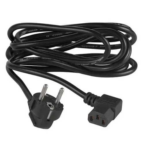 Кабель питания 220В  16А  2.5 метра, вилка под углом 90 * (Австрия)