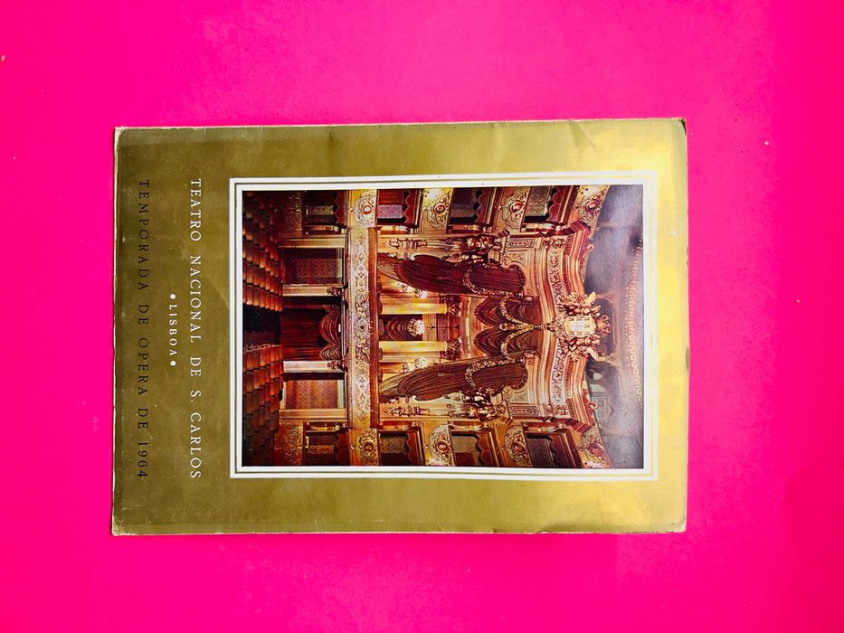 ELIXIR DE AMOR, de G. Donizetti Ópera TNS. Carlos MUITO RARO