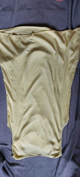 Tunika, sukienka żółta