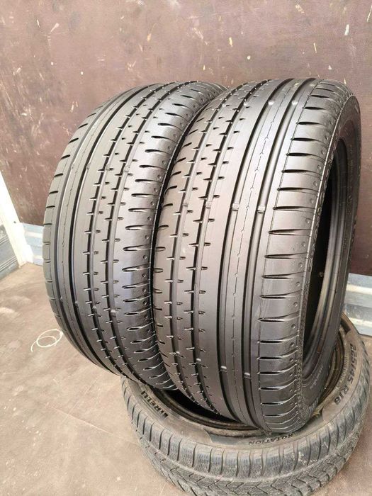 Continental Sport Contact 2 235/55r17 made in Germany 2шт, 17год, 7мм, ЛЕТО. Привезены из Германии
