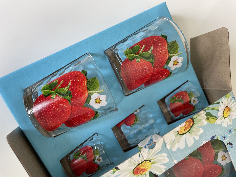 Набір стаканів. 12 предметів.