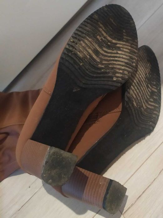 Kozaki camel, r. 37 Wyprzedaż