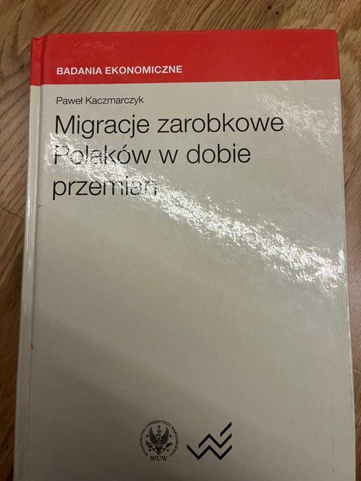 Paweł Kaczmarczyk: Migracje zarobkowe Polaków w dobie przemian
