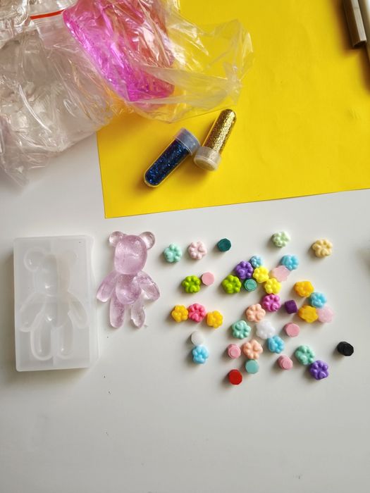 Желейні таба лапки та ведмедики. Антістрес лапки з желейного воску