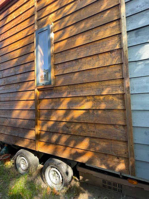 Tiny House on Wheels / Casa de Madeira Móvel com trailer