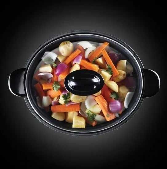 Wolnowar Russell Hobbs MaxiCook 6 l srebrny/szary 200 W