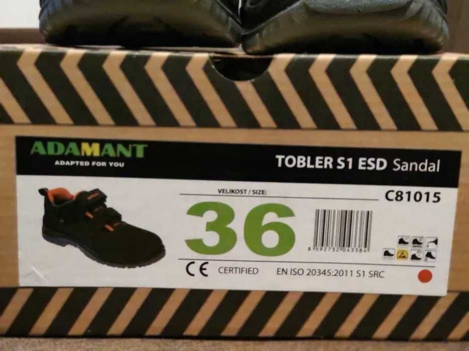 Buty robocze Adamed Tobler S1 Rozmiar 36