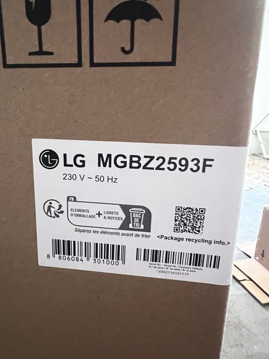 Microondas LG novo