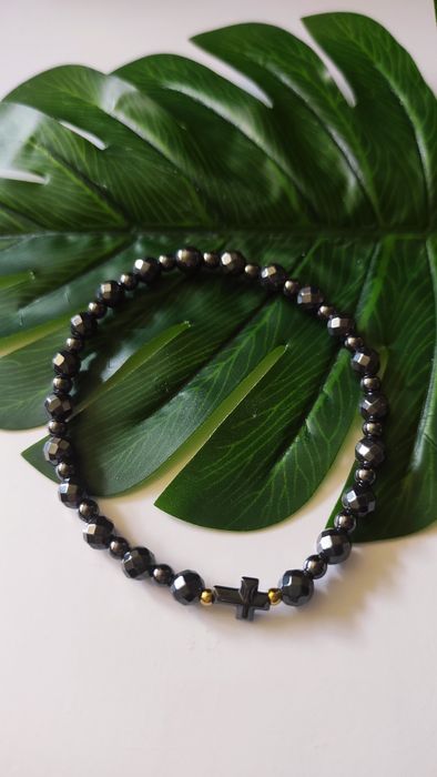 Męskie Bransoletki z hematytem