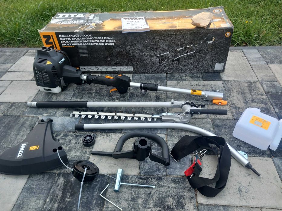 Kosa podkaszarka 2w1 Titan wielofunkcyjna nowa !!