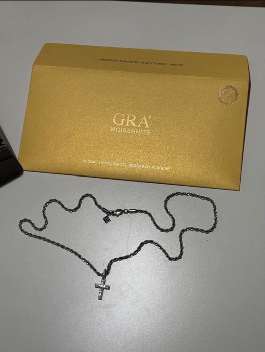 Łańcuszek Zawieszka z krzyżem iced stuff VVS