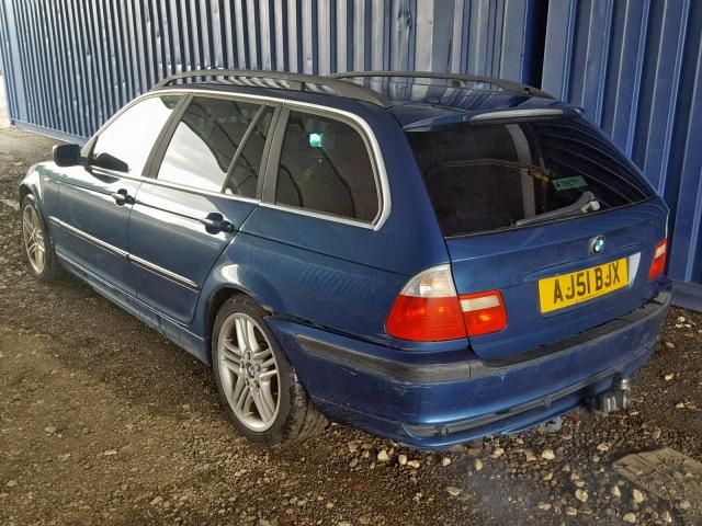 BMW e46 TOPAZBLAU Sedan Kombi Maska Zderzak Blotnik Dzrw Klapa OKAZJA