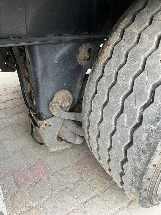 Platforma Krone, mocowanie do kontenerów, mocna podłoga, 2 osie